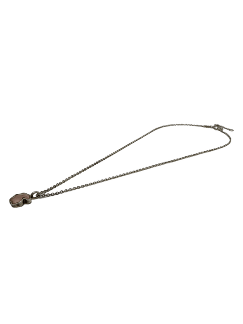 Collar "New Color de Plata con Cuarzo"