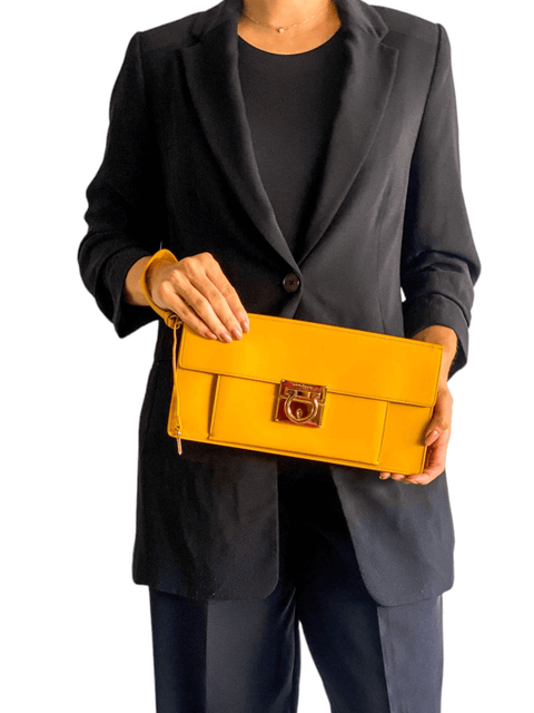 Clutch "Smooth Clafskin Gancini"