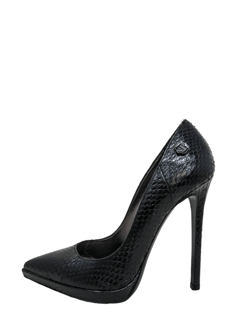 Tacones negros