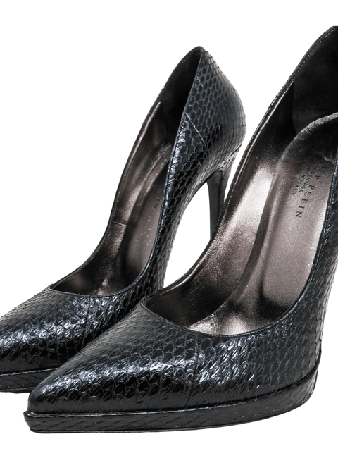 Tacones negros