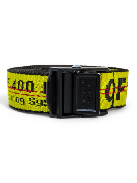 Correa "Industrial Yellow Web Logo Belt"
