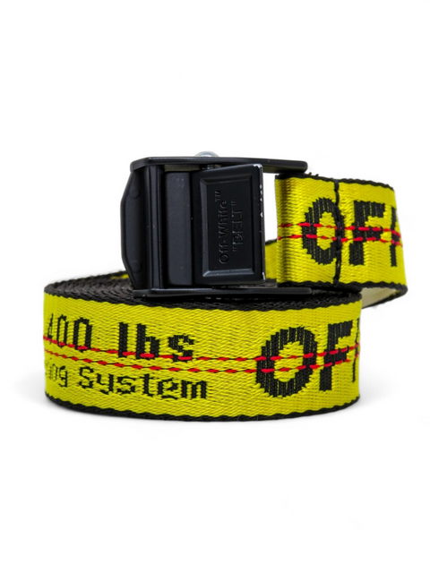 Correa "Industrial Yellow Web Logo Belt"
