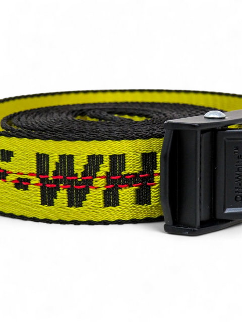 Correa "Industrial Yellow Web Logo Belt"
