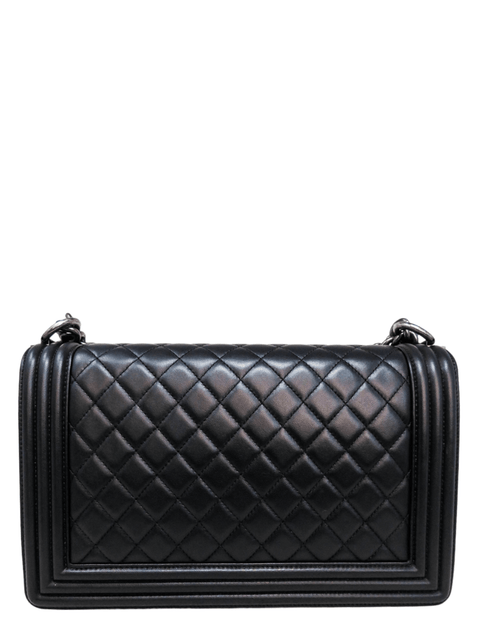 Bolso "Lambskin Quilted Medium Boy Flap"
