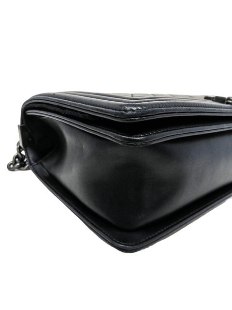 Bolso "Lambskin Quilted Medium Boy Flap"