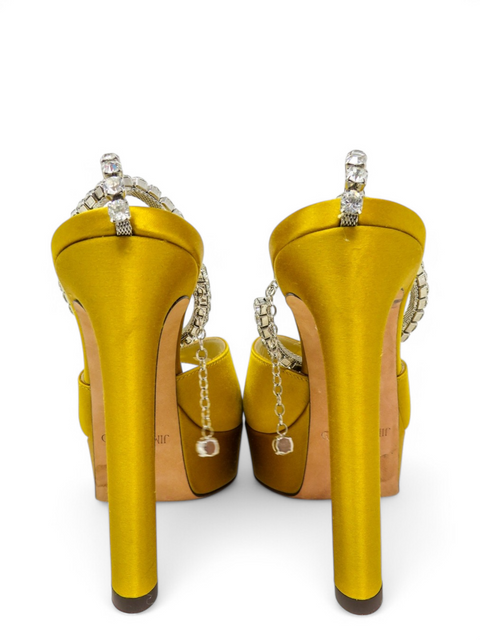 Sandalias "Gold Saeda 125 Heeled Sandals"