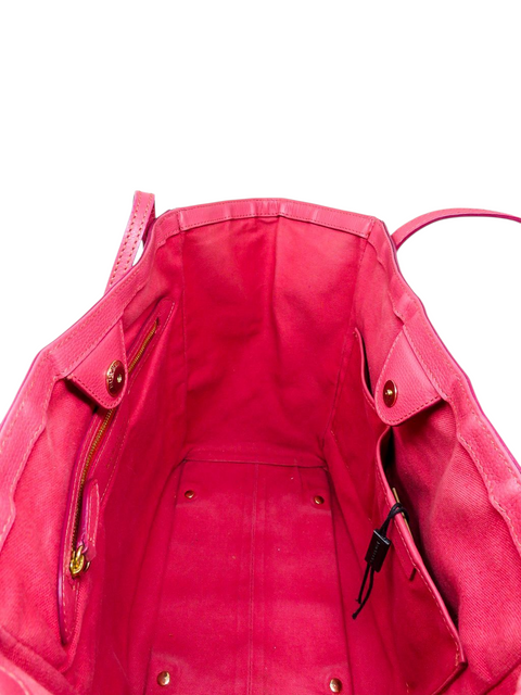 Bolso "Haymarket Check Floral Print Small Canterbury Tote Pink"