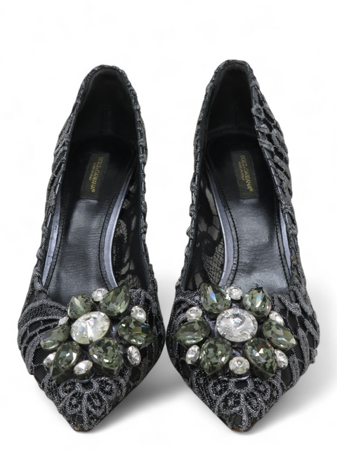 Tacones "Lace Lace Pattern Pumps"