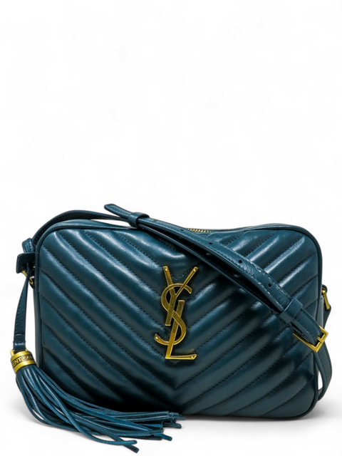 Bolso "Calfskin Matelasse Monogram Lou Camera Bag"