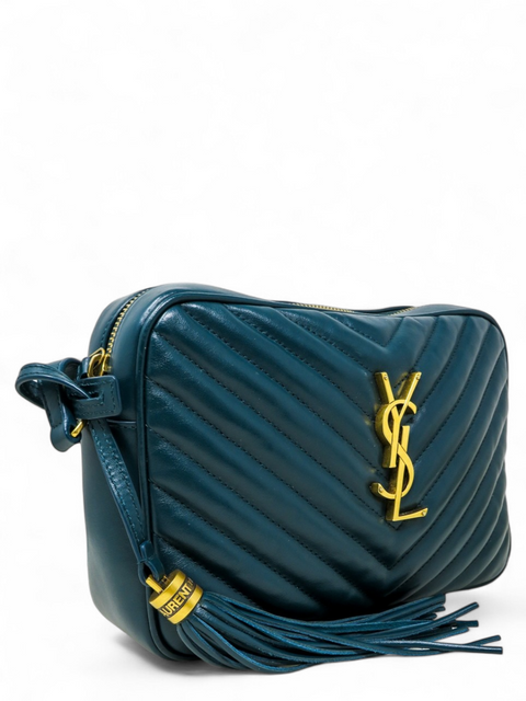 Bolso "Calfskin Matelasse Monogram Lou Camera Bag"
