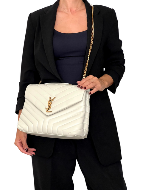 Bolso "LouLou Medium in Quilted Leather"