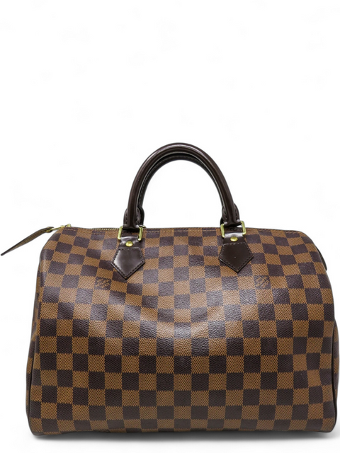 Bolso "Damier Ebene Speedy 30"