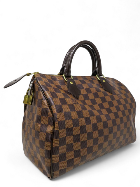 Bolso "Damier Ebene Speedy 30"