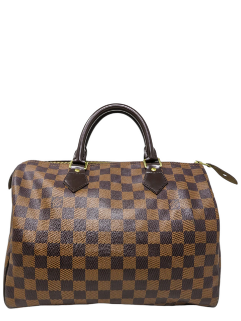 Bolso "Damier Ebene Speedy 30"