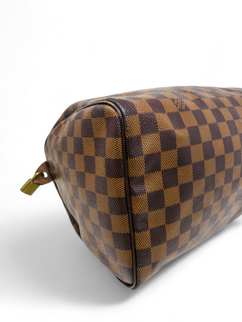 Bolso "Damier Ebene Speedy 30"