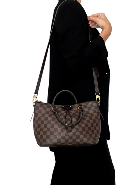 Bolso "Damier Ebene Siena PM"