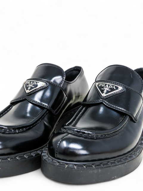 Mocasines "Chocolate de piel cepillada"