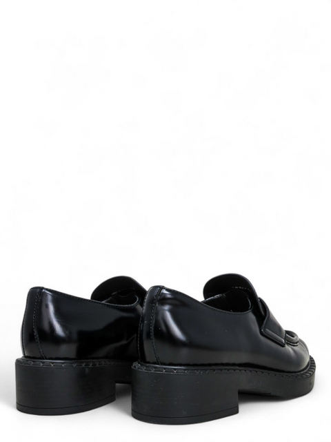 Mocasines "Chocolate de piel cepillada"