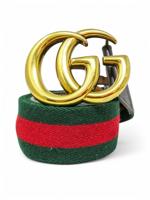 Correa "Double G Logo Canvas Belt"