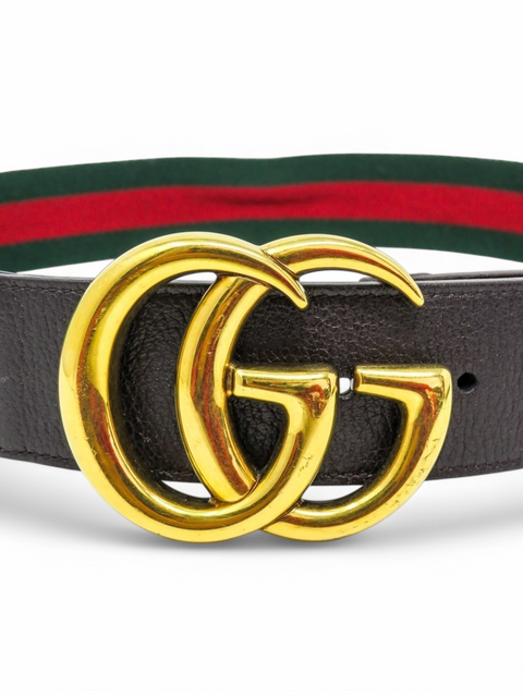 Correa "Double G Logo Canvas Belt"