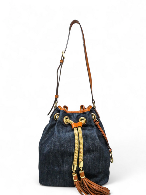 Bolso "Marina Denim Bucket Bag"