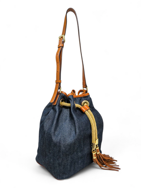 Bolso "Marina Denim Bucket Bag"