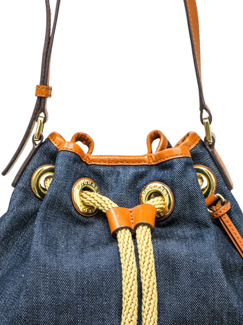 Bolso "Marina Denim Bucket Bag"
