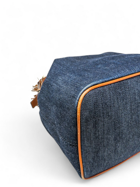 Bolso "Marina Denim Bucket Bag"