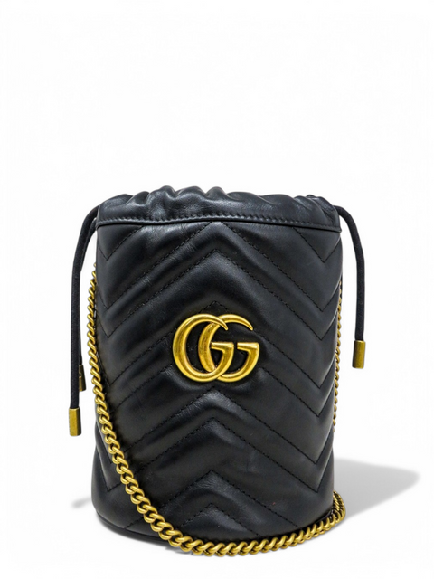 Bolso "GG Marmont Mini Bucket Bag"