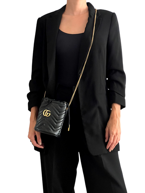 Bolso "GG Marmont Mini Bucket Bag"