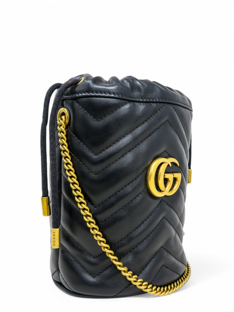 Bolso "GG Marmont Mini Bucket Bag"