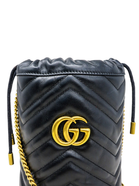 Bolso "GG Marmont Mini Bucket Bag"