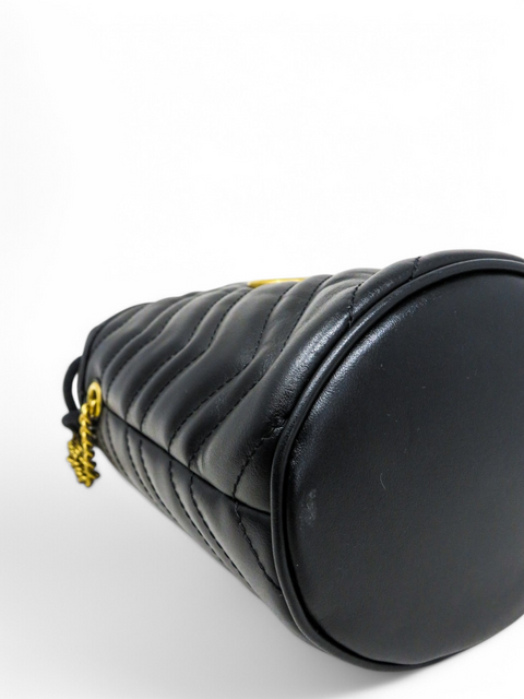 Bolso "GG Marmont Mini Bucket Bag"