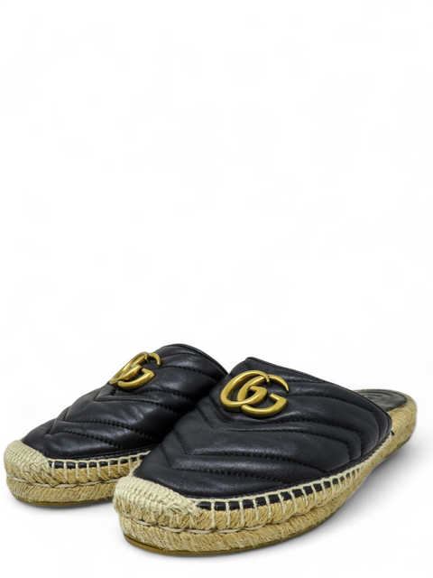 Mules "Matelasse GG Marmont Logo"