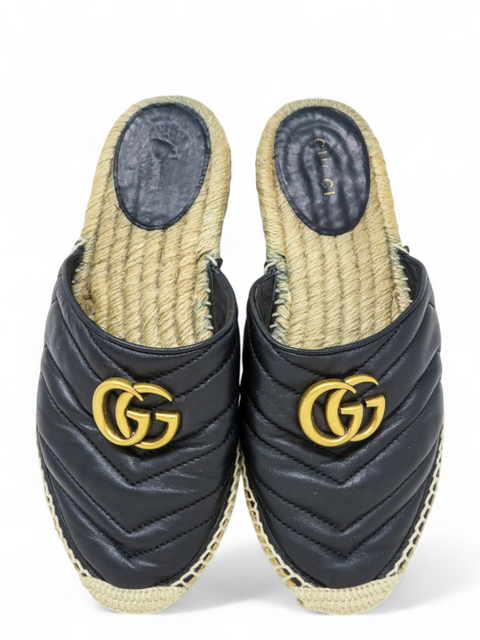 Mules "Matelasse GG Marmont Logo"