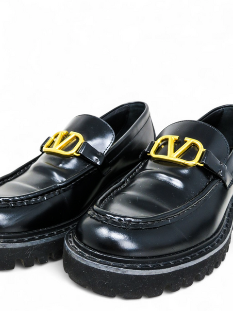 Mocasines "Vlogo Leather Loafers"