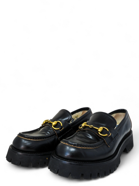 Mocasines "Leather Lug Sole Horsebit Loafer"