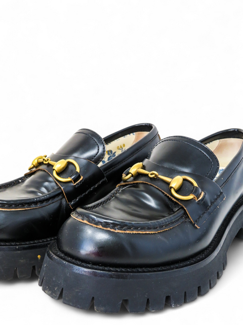 Mocasines "Leather Lug Sole Horsebit Loafer"