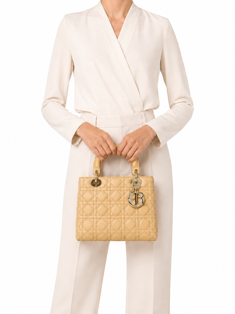 Bolso "Lady Dior Mediano"