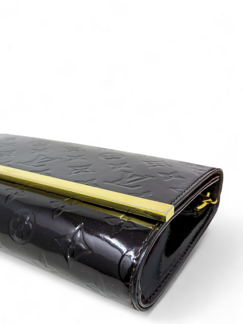 Bolso "Vernis Ana Clutch Amarante"