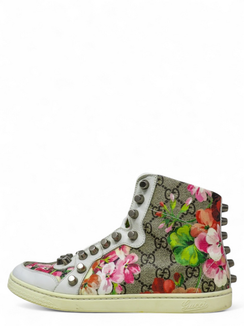 Tenis "Monogram Blooms Studded High Top"