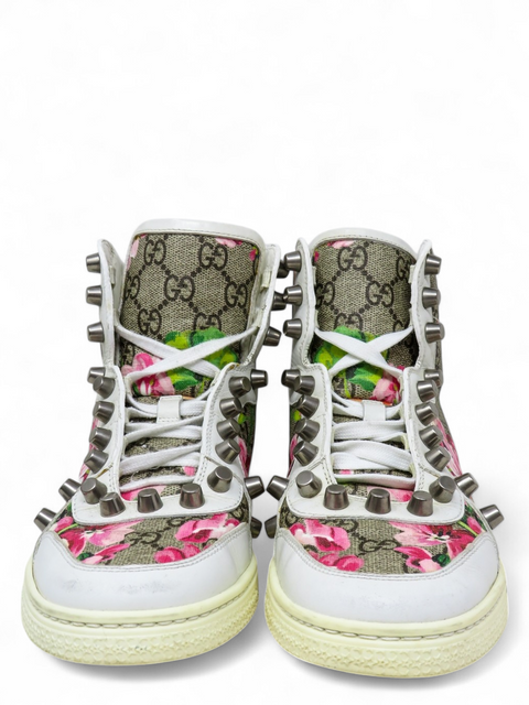 Tenis "Monogram Blooms Studded High Top"