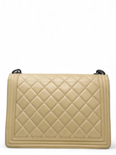 Bolso "Lambskin Quilted Large Boy Flap"