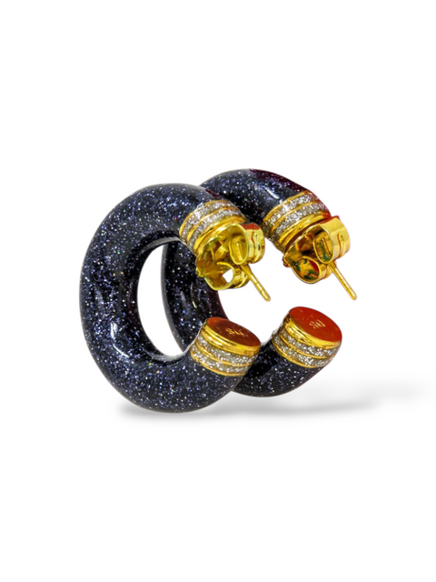 Candongas "Orbit Baby Glitter"