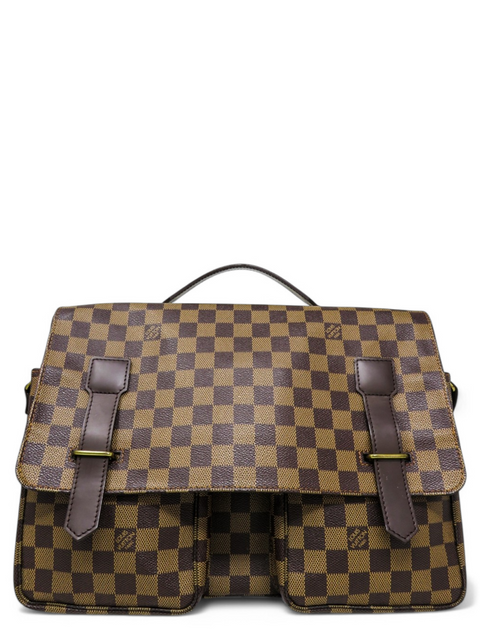 Maletín "Damier Ebene Broadway Messenger Bag"