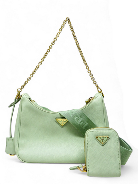 Bolso "Saffiano Lux Re-Edition 2005 Shoulder Bag"