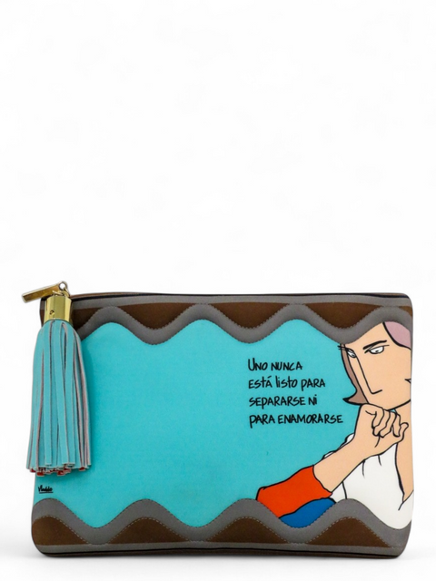 Clutch "Neoprene Tassel"