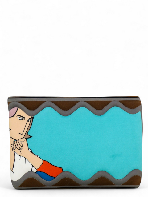 Clutch "Neoprene Tassel"