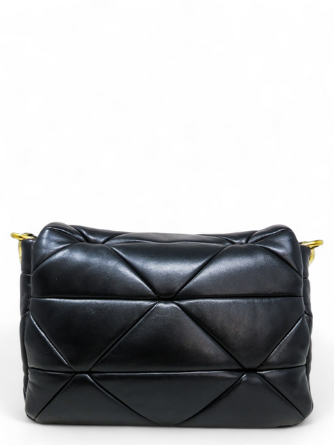 Bolso "System Nappa Patchwork Shoulder Bag"