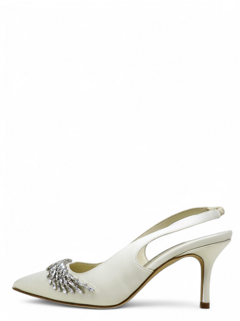 Tacones "Crystal Embellished Pumps"